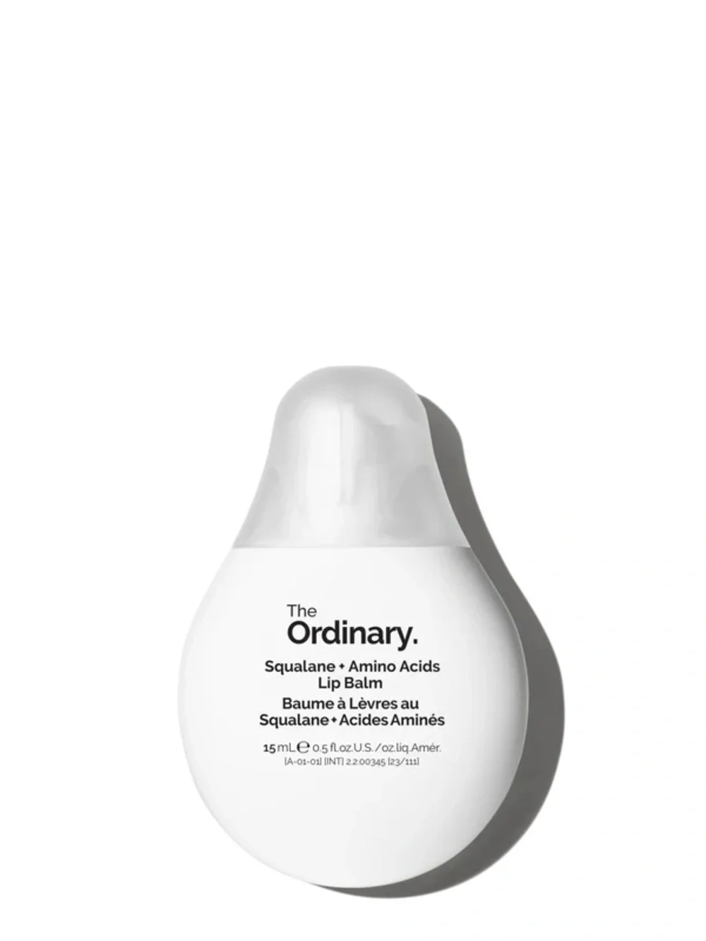 The Ordinary Squalane + Amino Acids Lip Balm 0.5fl.oz./15ml Full Size